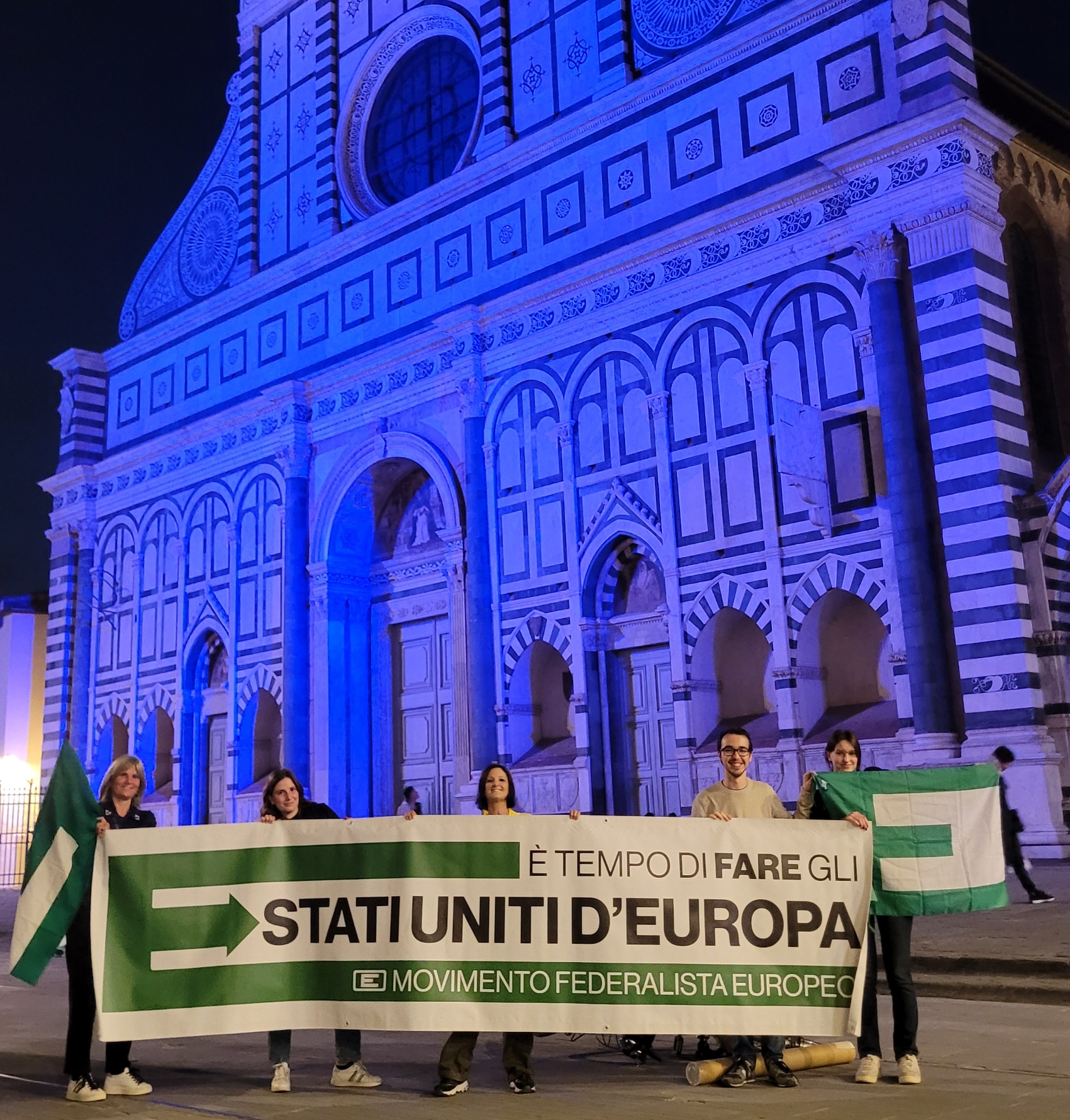 Manifestazione federalista a Firenze